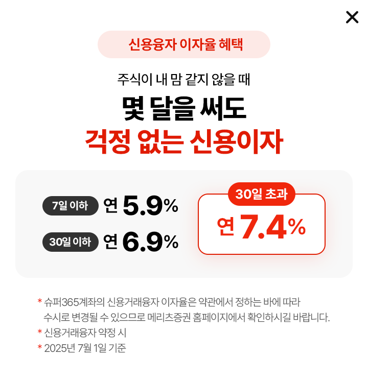 바로 출금 서비스 혜택
주식 매도 후, 바로 출금까지
신청 한 번으로 간편하게
이자율 연4.65%

보유주식 매도 후 '바로 출금 서비스' 신청
->
바로 출금 가능 (출금가능금액 부족 시 이용 가능, 이자비용 발생)
->
바로 출금된 금액(원금)과 이자는 매도결제일에 전액 자동 상환

* 매수 결제 된 주식의 매도 대금을 담보로 98%까지 대출이 가능하며, 이용 시 이자비용이 발생합니다. 
* 바로 출금 매도담보대출 이자율은 기준금리+가산금리를 적용하며, 약관에서 정하는 바에 따라 수시로 변경될 수 있으므로 당사 설명서 및  MTS/HTS에서 확인하시기 바랍니다. 
* 바로 출금 서비스 약정 한도는 최대 5천만 원이 일괄 적용됩니다. (단, 기존 신용 및 증권담보대출 약정 금액이 있는 경우 총 신용/대출 잔여 한도와 비교하여 둘 중 적은 한도로 적용)
* 2025년 2월 3일 기준

